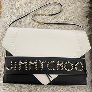 Jimmy choo envelope shoulder bag
